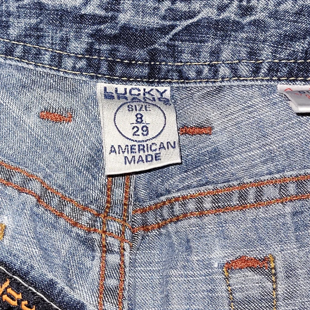 Lucky Brand Vintage Style Rancher Crop Sz 8 - Picture 5 of 10